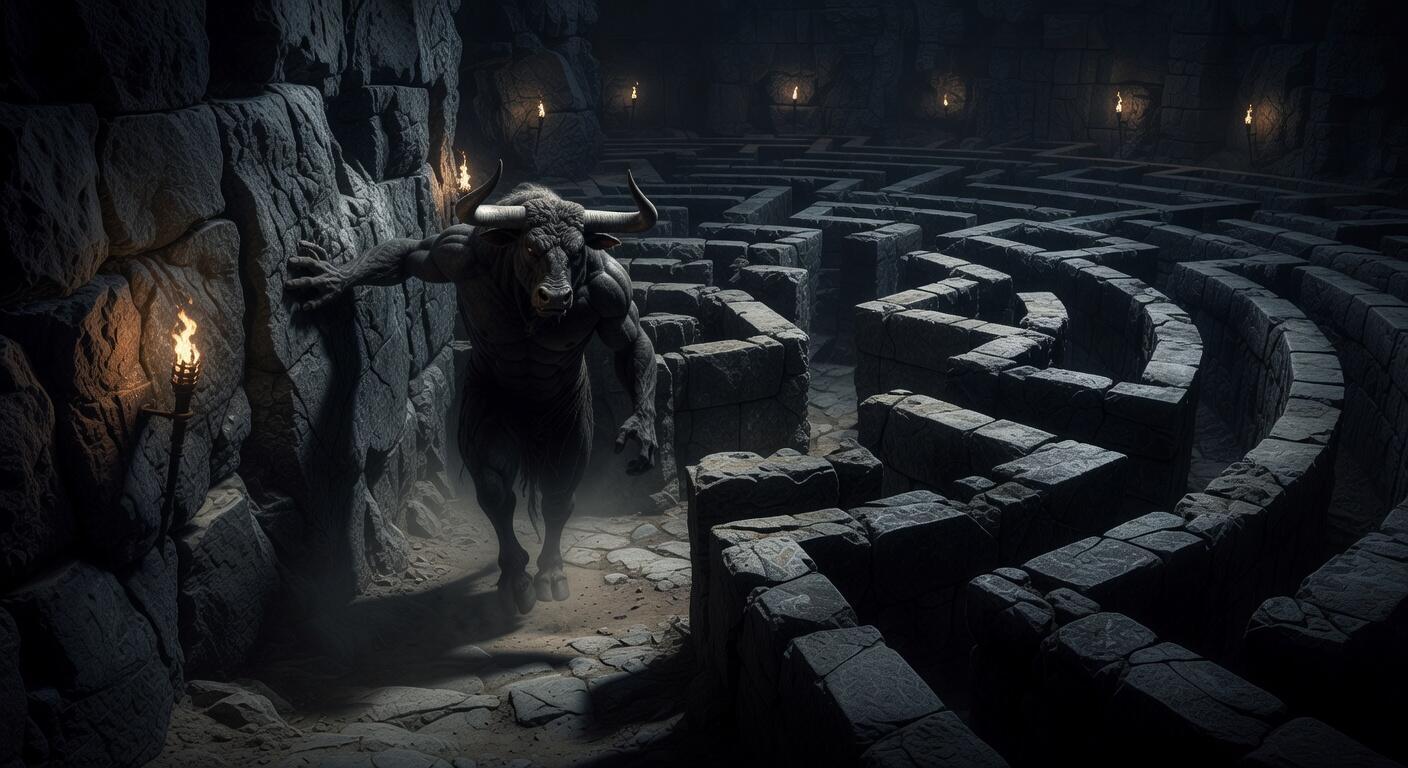 В лабиринте