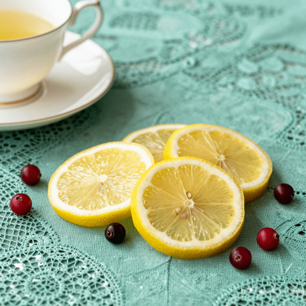 Лимон и клюква - кислый микс