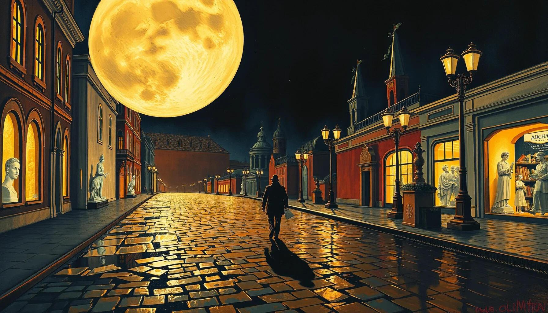 Над Арбатом...