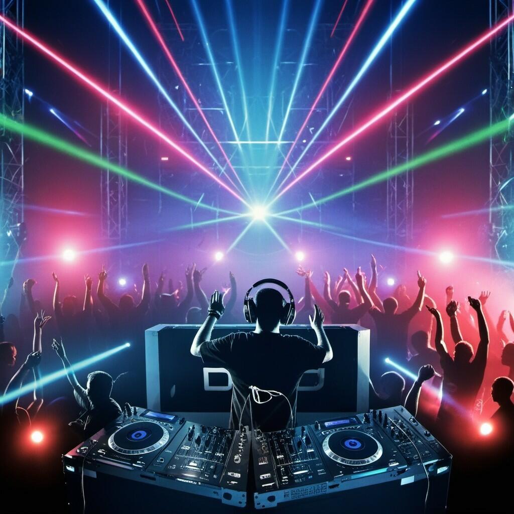 Снега ложились на поля (техно)