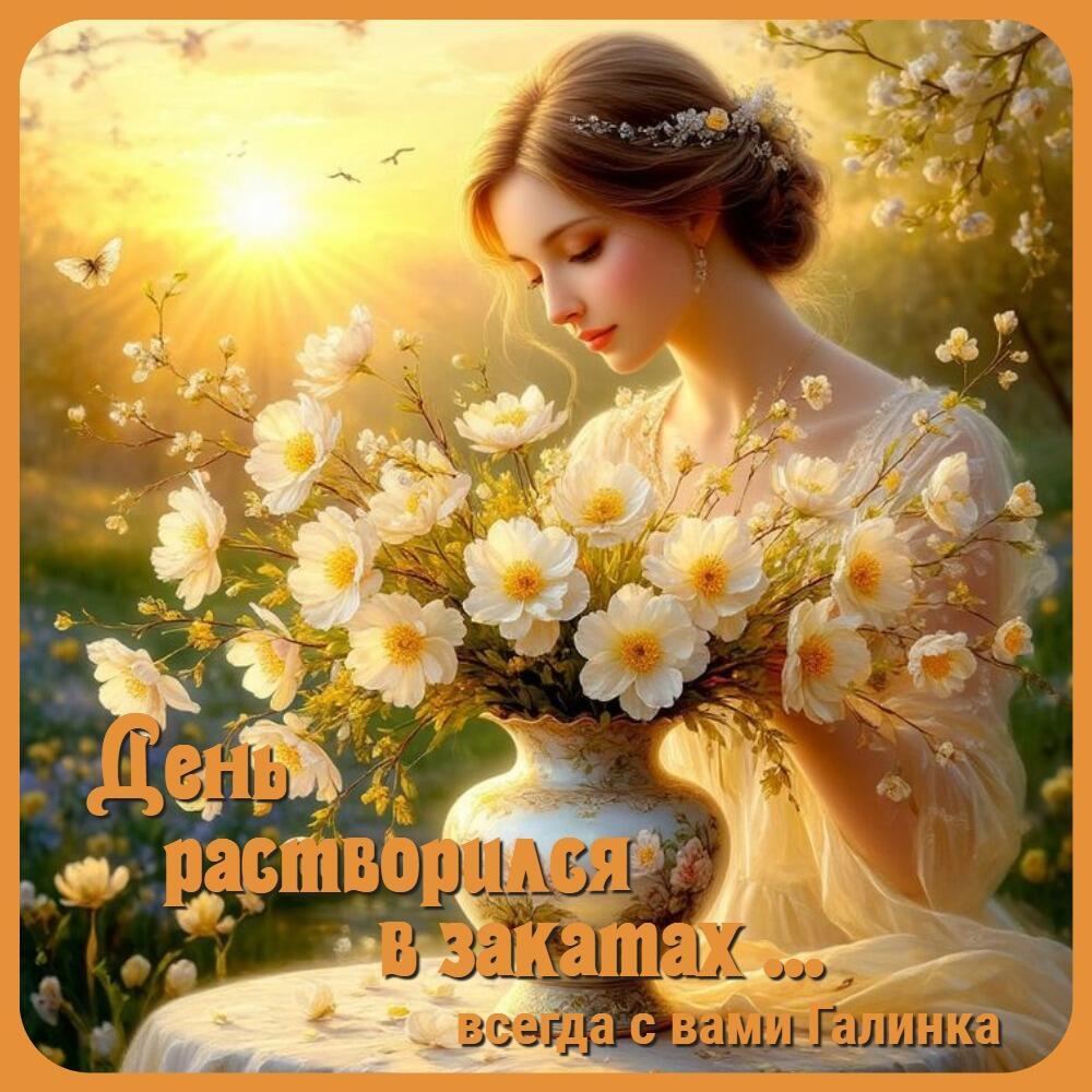 День растворится в закатах Галинка Багрецова