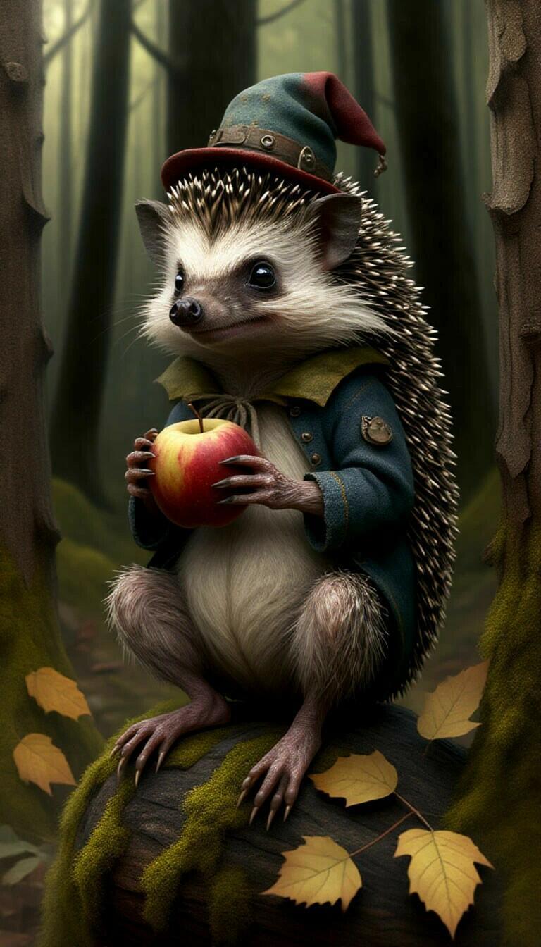 Будем дружить, чудик лесной.