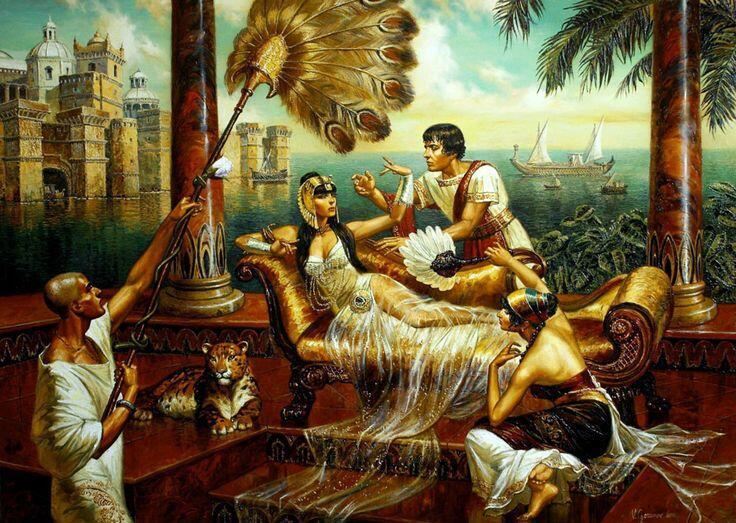 Клеопатра и Марк Антоний