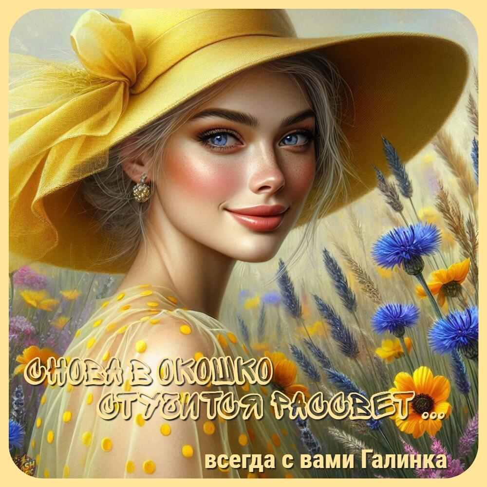 Снова в окошко стучится рассвет, Галинка Багрецова