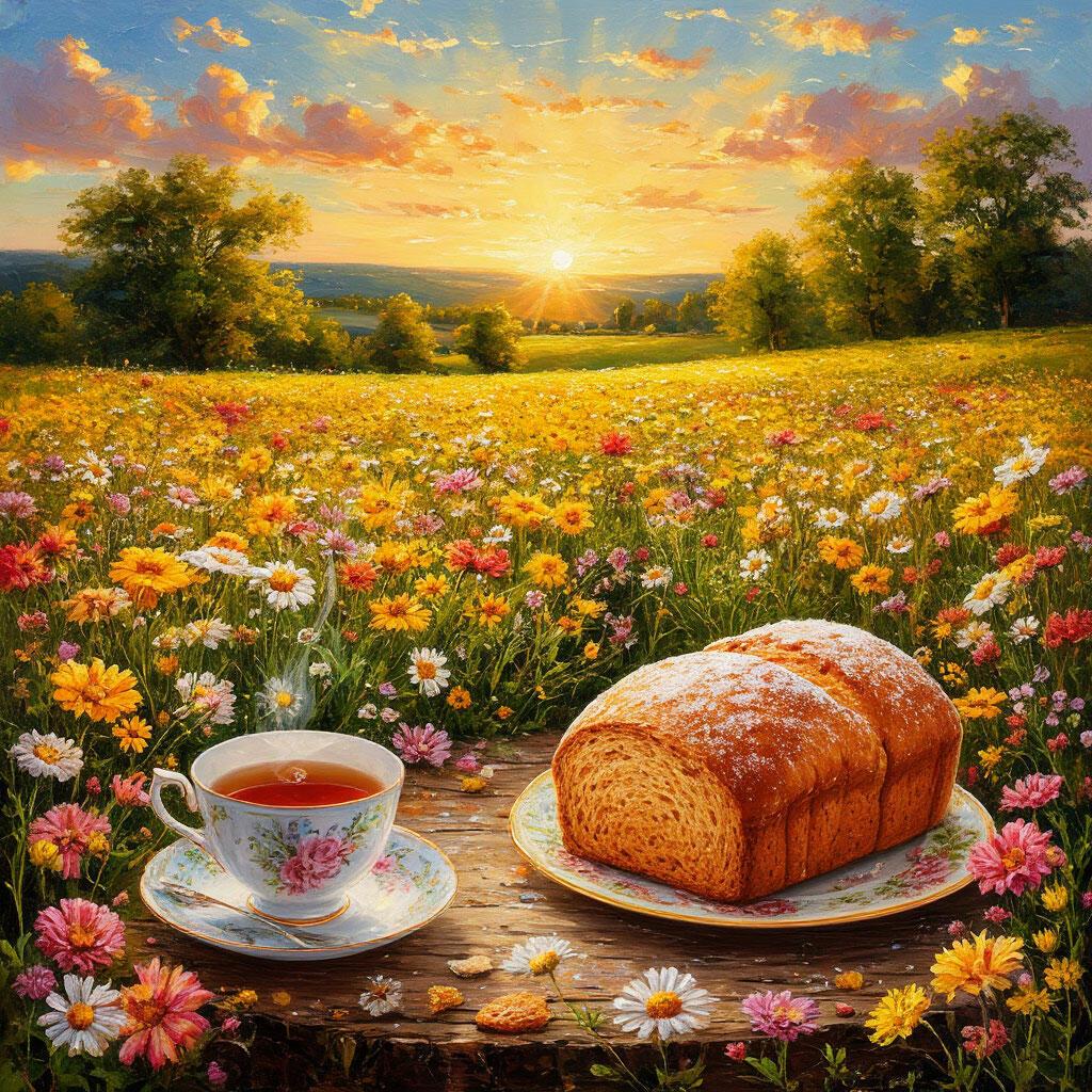 Цветочное поле