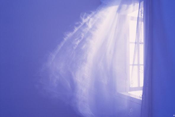 В открытое окно...