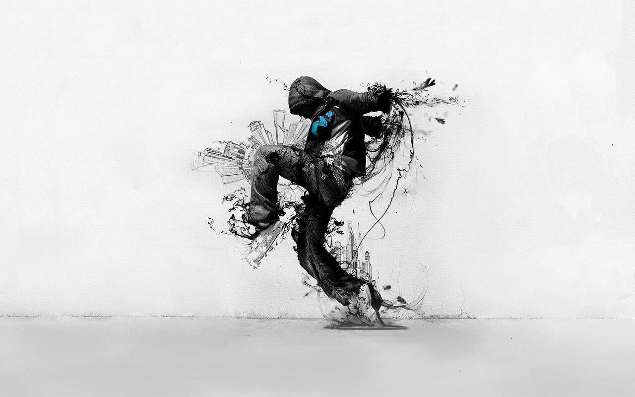 В новых кроссовках