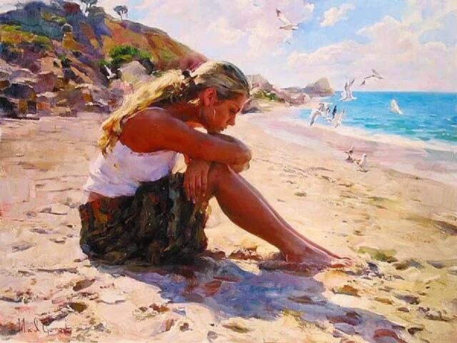 Рисунки на песке