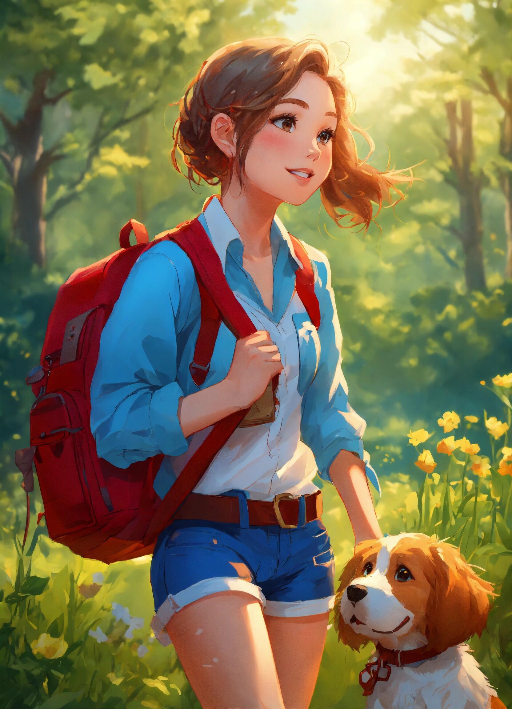 Смешная девчонка