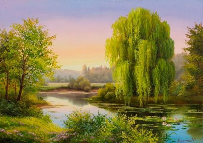 ОБОЖАЮ ВЕСНЫ ДЫХАНЬЕ.