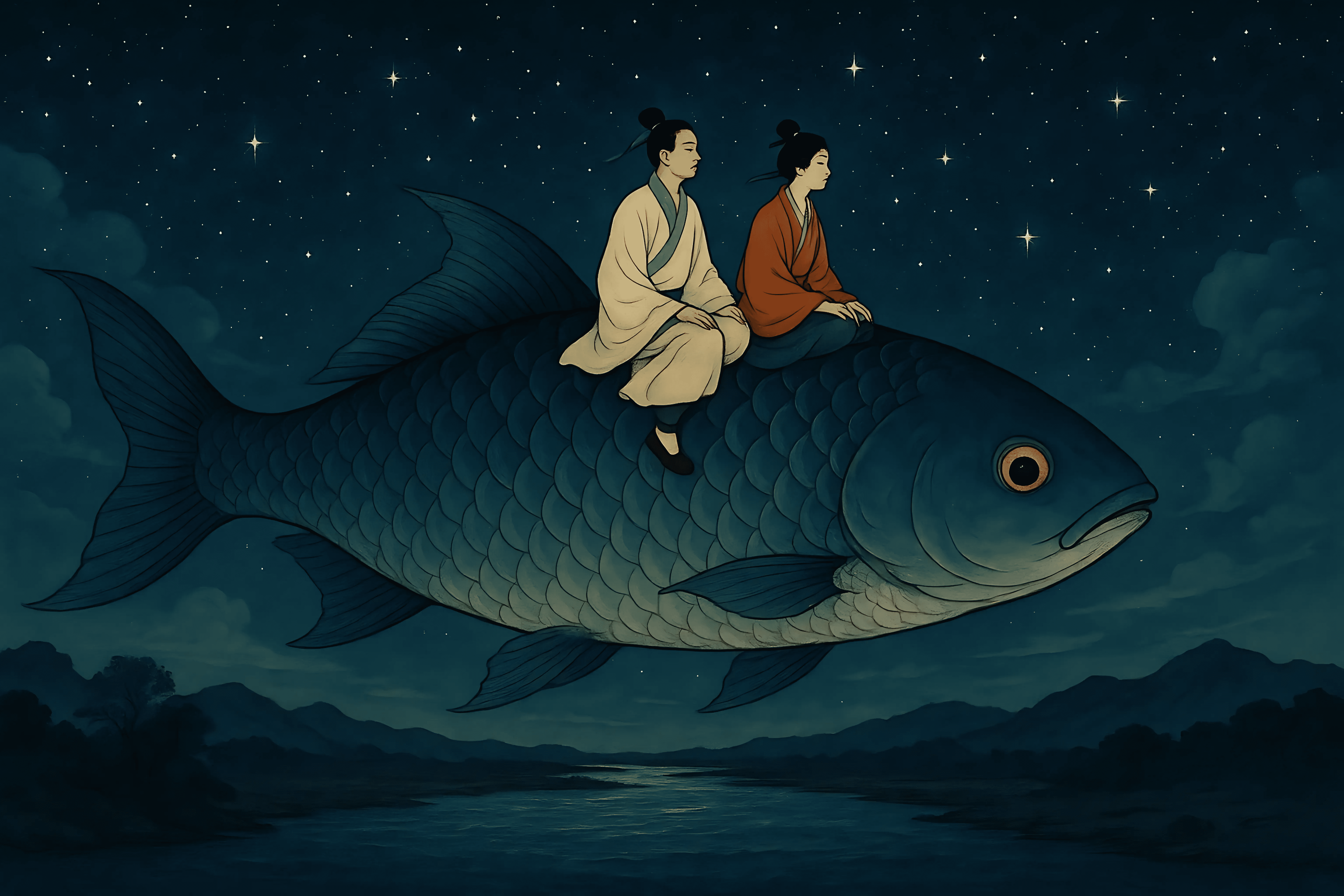 Рыбе, плывущей к Сириусу