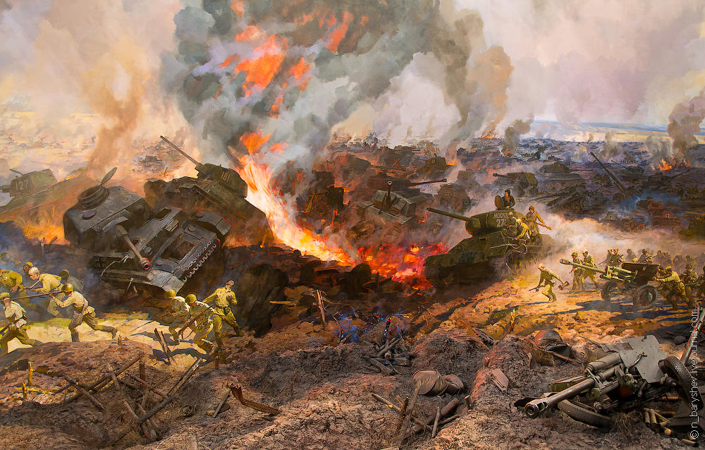 В ПАМЯТЬ О ТАНКОВОМ СРАЖЕНИИ ПОД ПРОХОРОВКОЙ