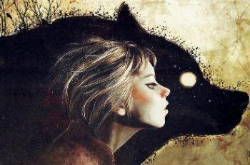 Душа волчицей....