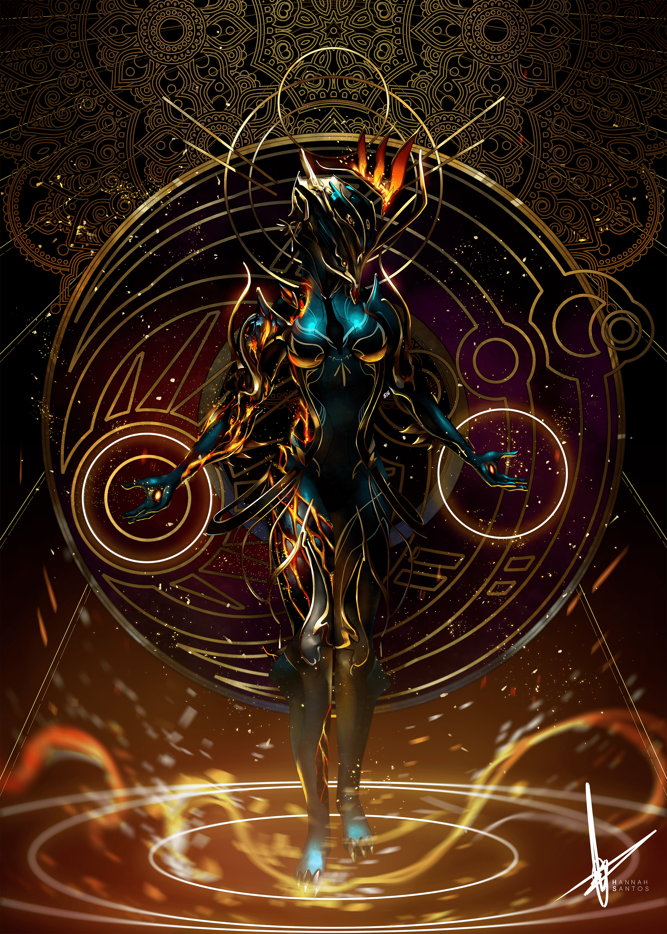 Посланница. Экспериментальный стих-кольцо. Si-fi поэзия.