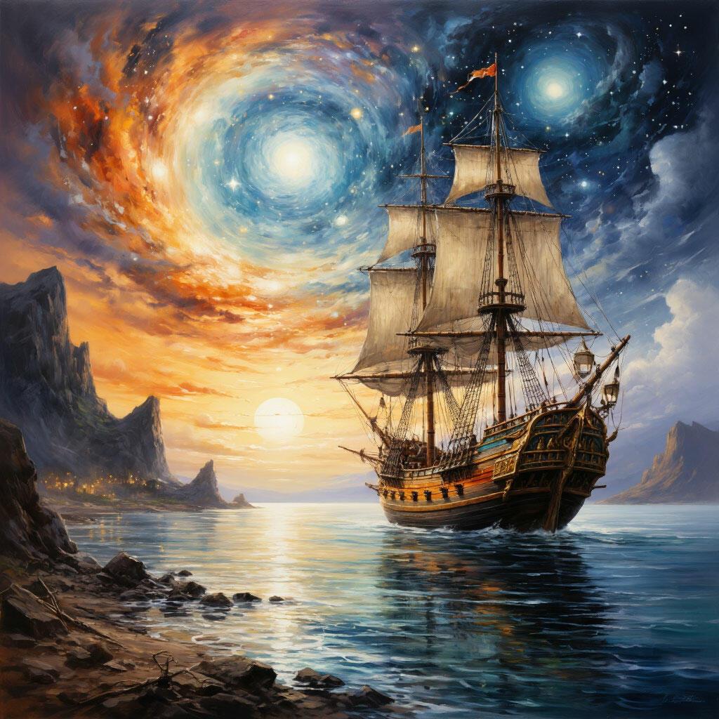 Пиратская лирическая (Многоцветный оттенок, пыль ведических грёз)