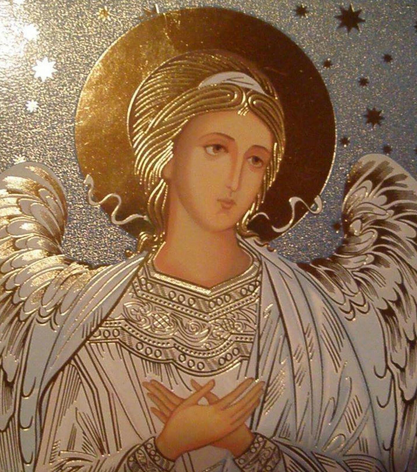 Молю я ангела: "Приди...