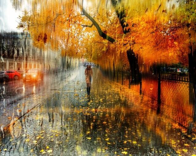 «Осенний дождь»