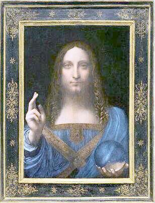 Куда пропала картина «Спаситель мира»? (гипотеза)