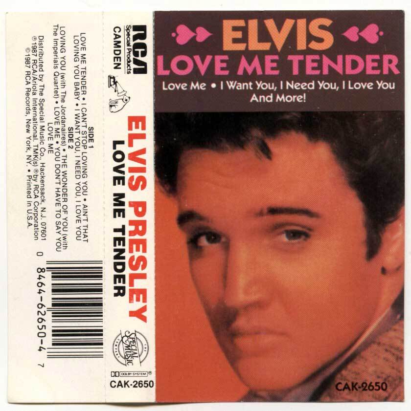 ВЕЧНАЯ  ЛЮБОВЬ  (Love Me Tender by ELVIS PRESLEY)