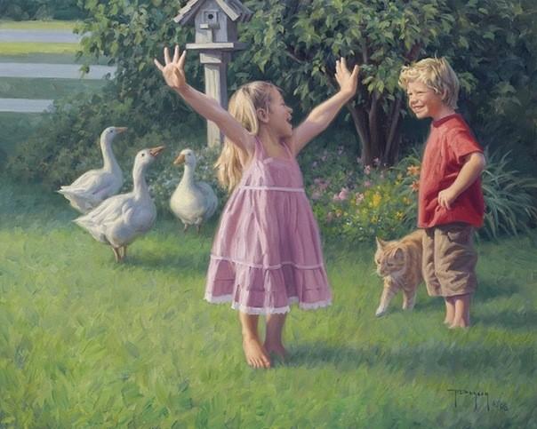 Ох, кричали петухи!