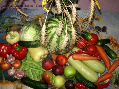 БЕРЕМЕННЫЙ АВГУСТ - (Пейзажно-шуточное)