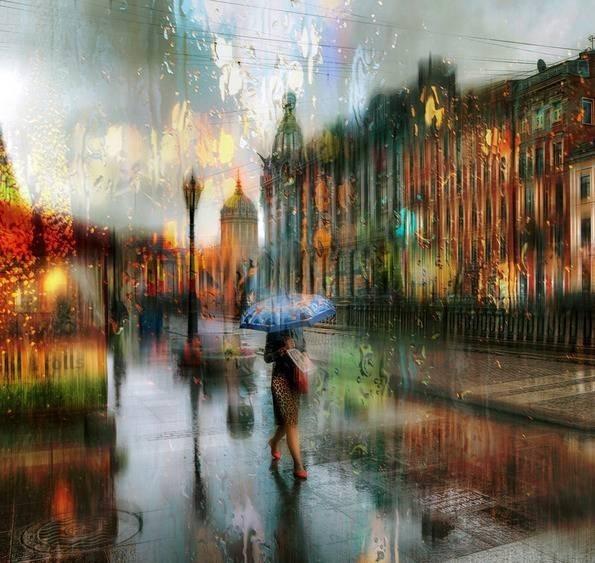 Я ждала тебя, а пришел дождь.