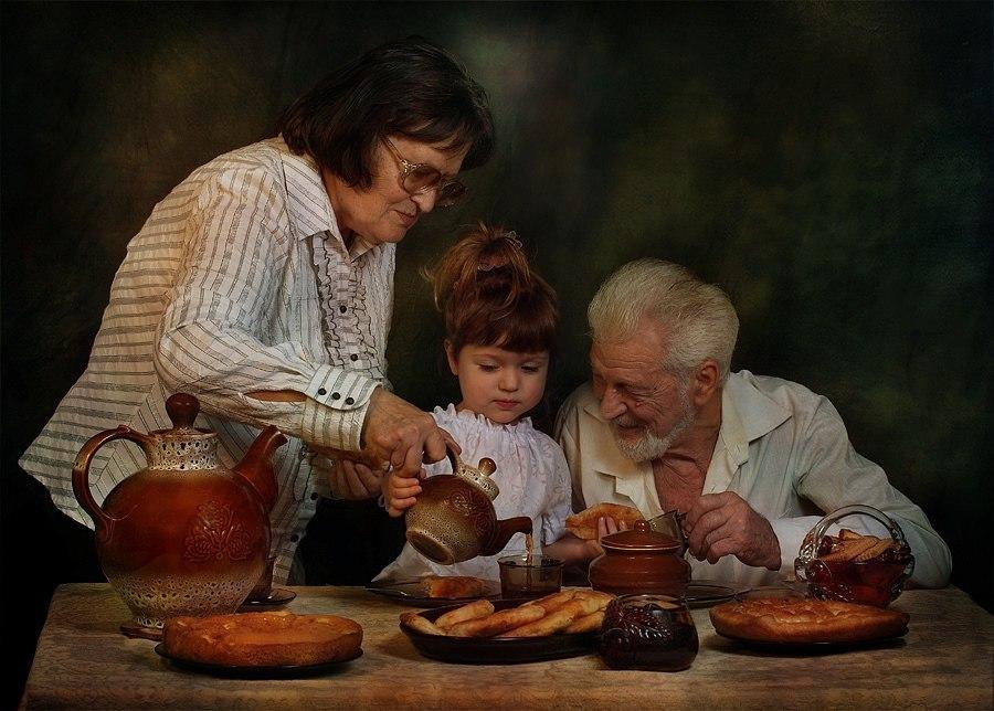 Старушка.(или Тихое счастье.)