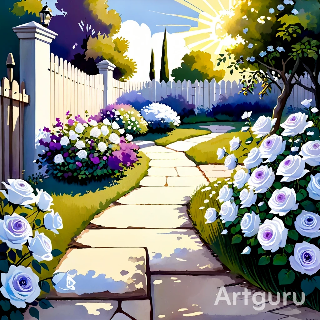 "Лепестки чайной розы..."