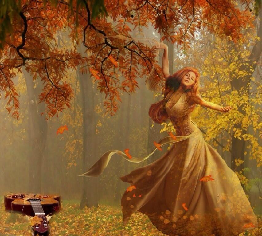 Осень - балерина