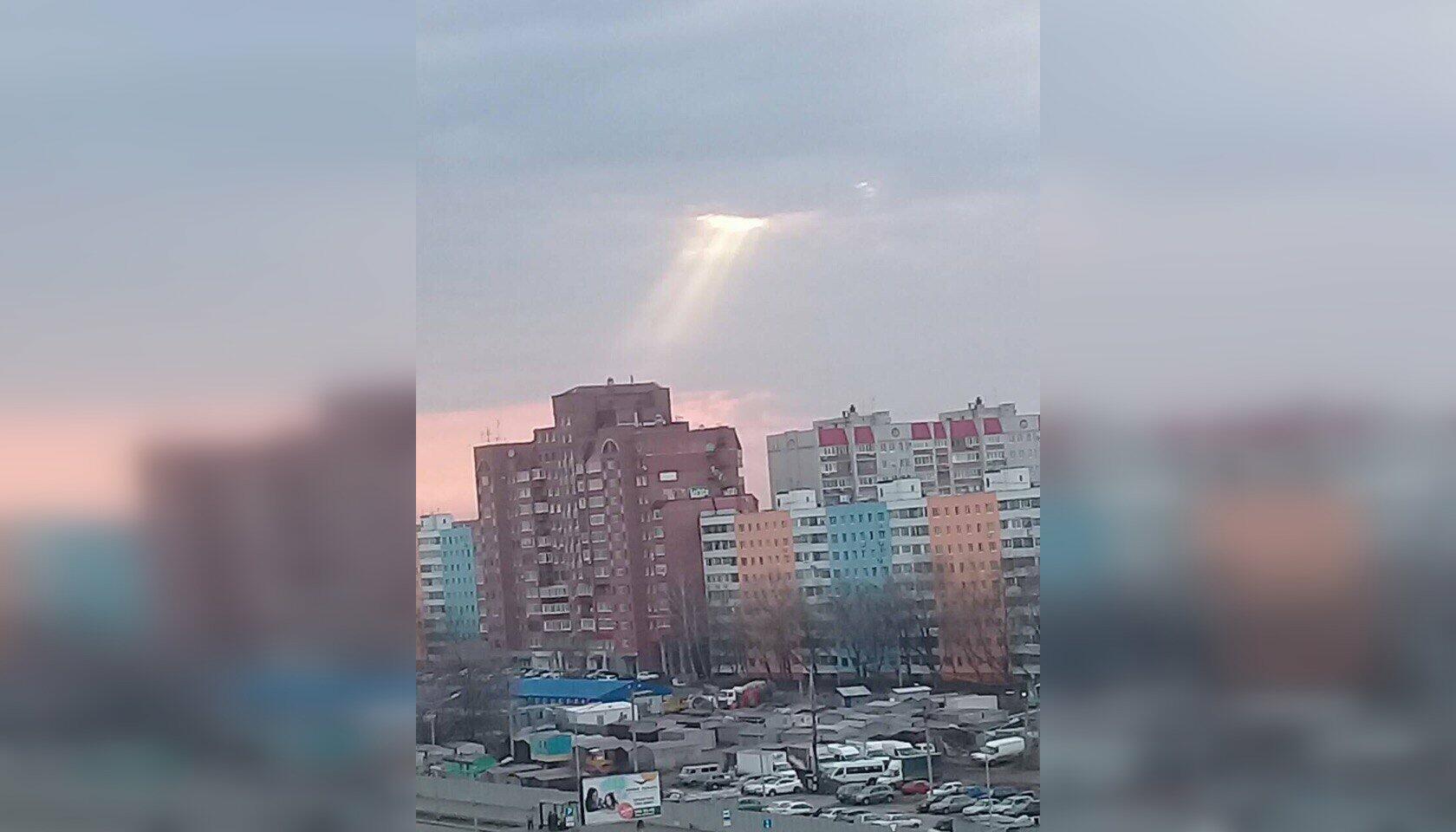 Несмелый лучик солнца