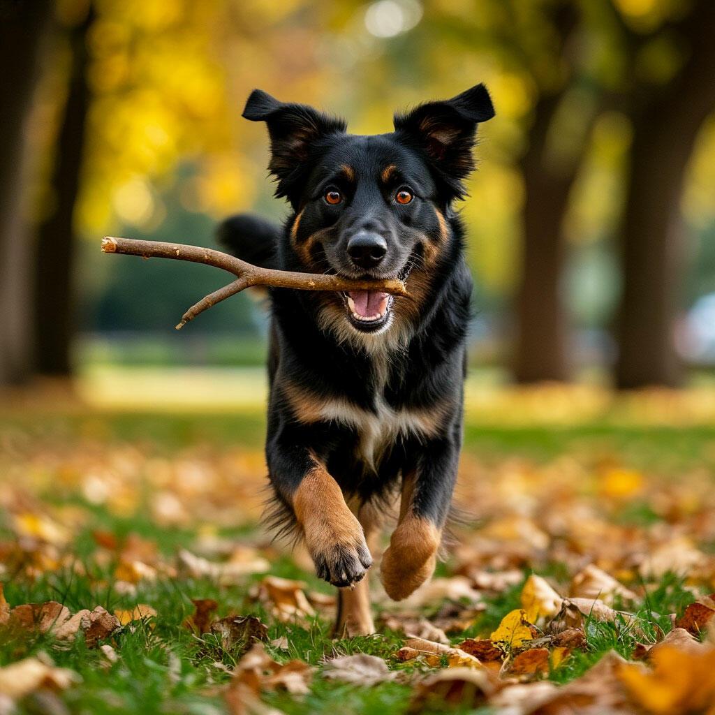 Живёт на свете пёс-проказник