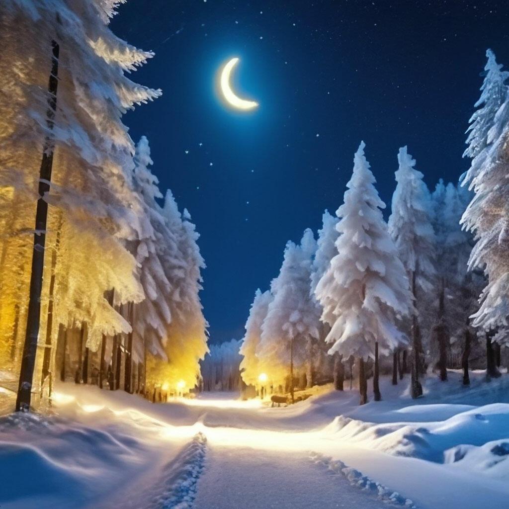 Слагает песню зимнюю мороз