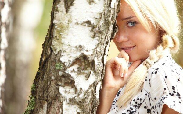 В гостях у берёзки