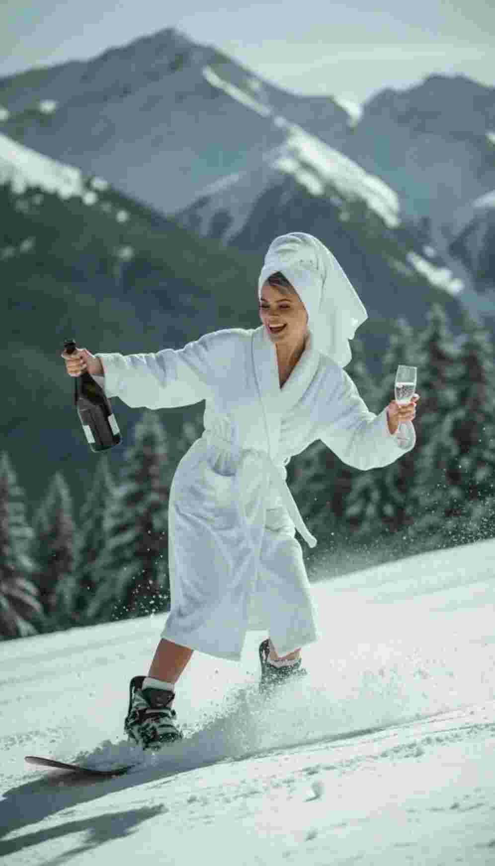 За удачный спуск