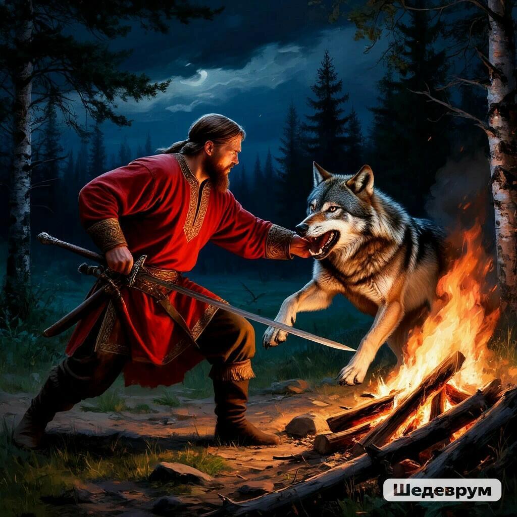 КЛОЧОК СЕРОЙ ШЕРСТИ (рассказ гонца)