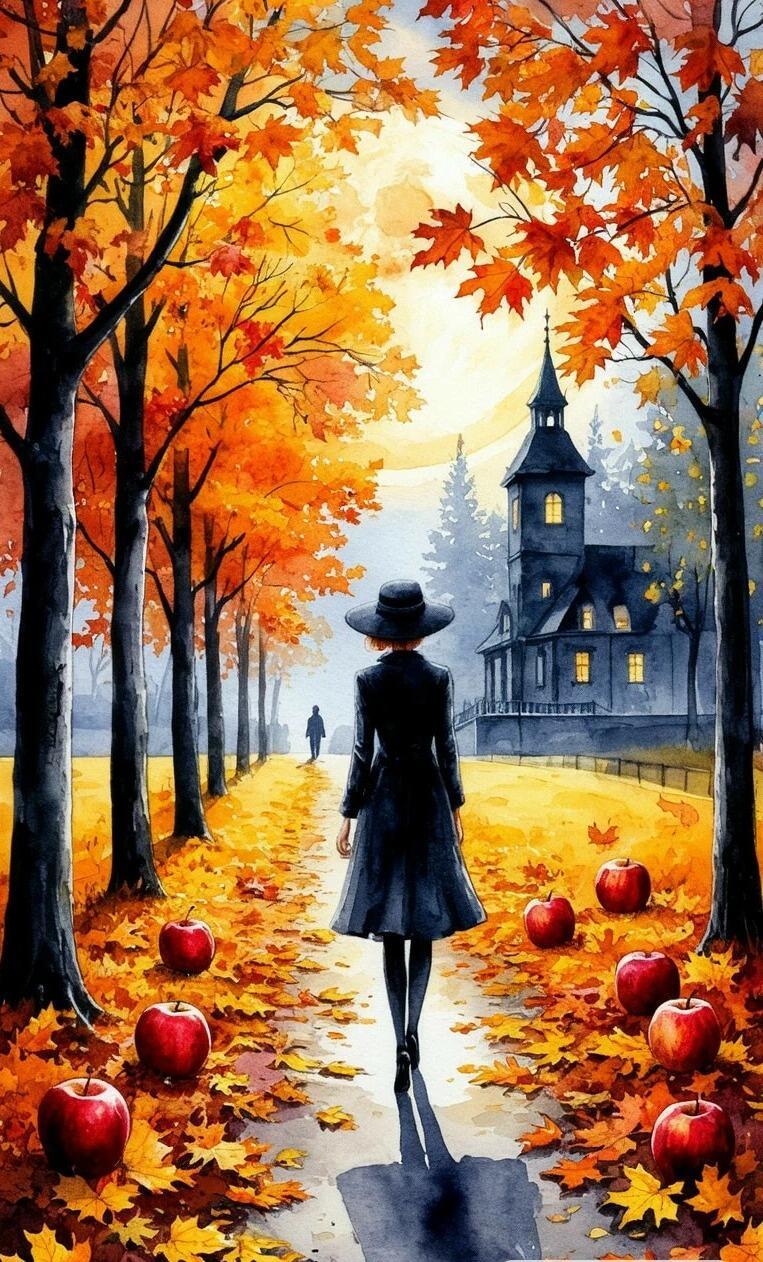 Осенняя ностальгия - пейзажная лирика