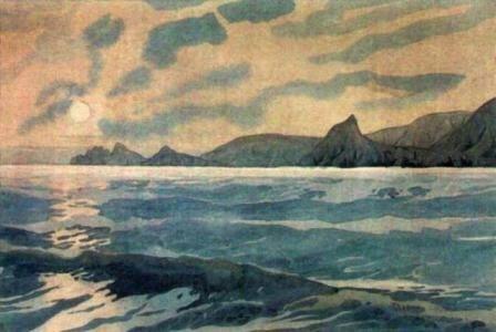 На гребнях волн рисую сны