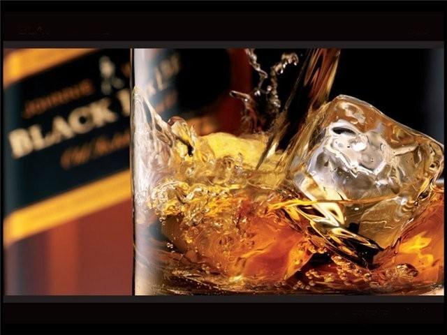 Виски с соком яблочным...