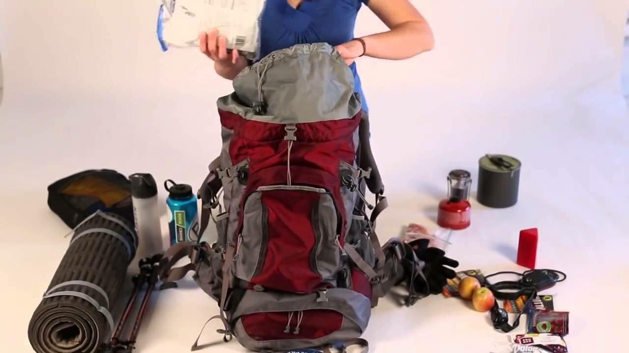 Как собрать рюкзак в поход