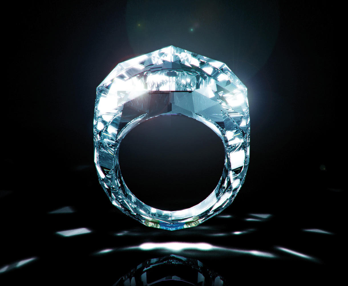 Алмазное  кольцо  ( из  цикла  "Драгоценности  мира")