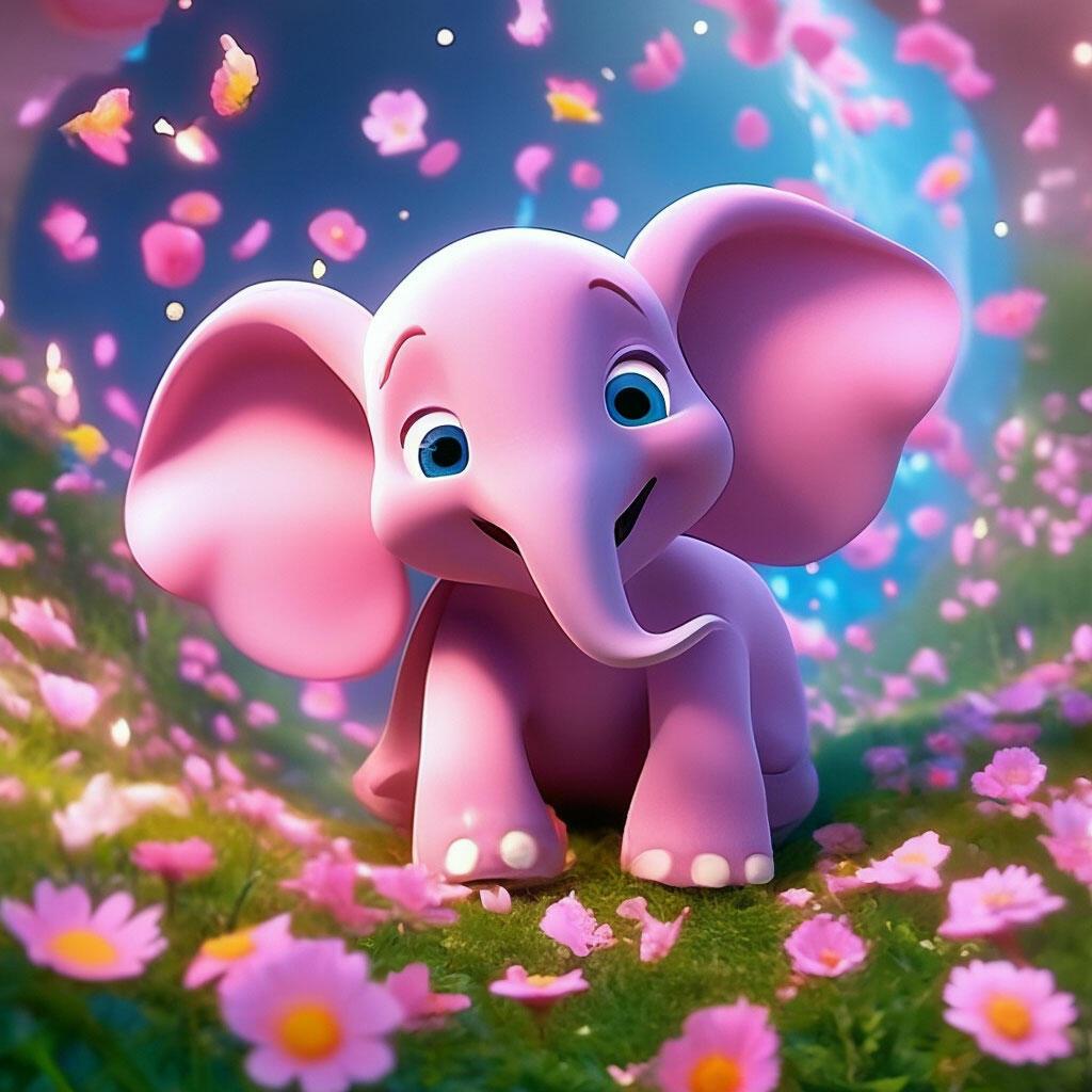 ЖИЛ  В  САВАННЕ  СТРАННЫЙ  СЛОН