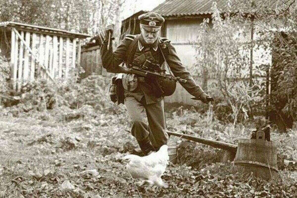 ⭐  НЕМЦЫ  В  ДЕРЕВНЕ . . .