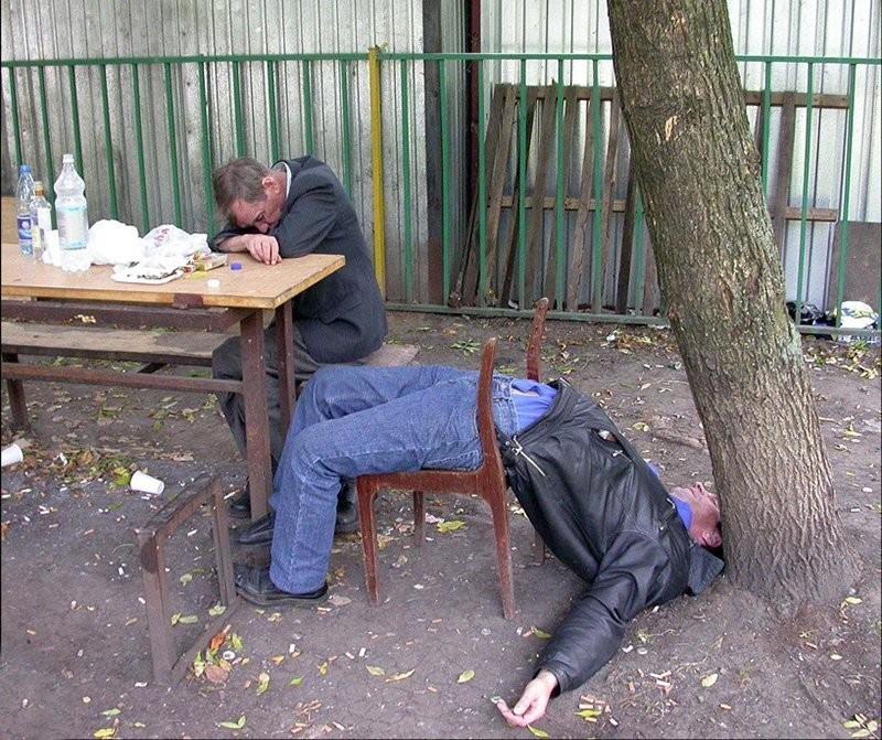 Пьянством венчана