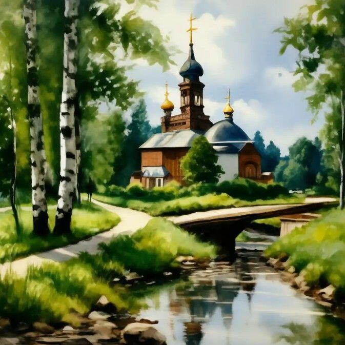 Вдали за быстрою рекою...