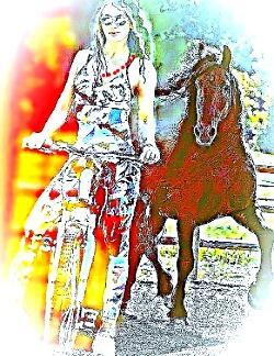 Вороной конь