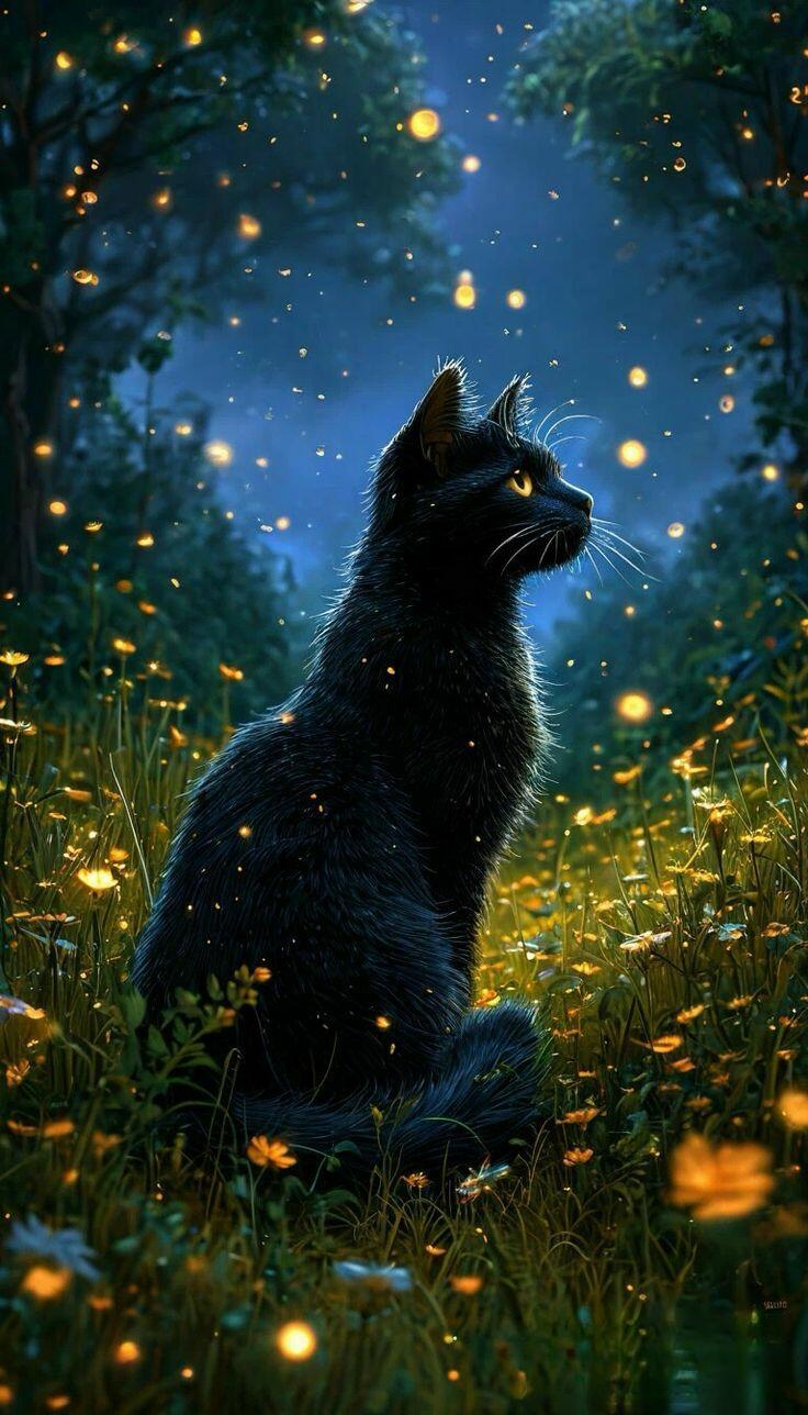 По дорожке бродит кошка