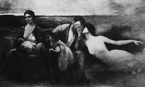 Не иначе - могильщика шалость...