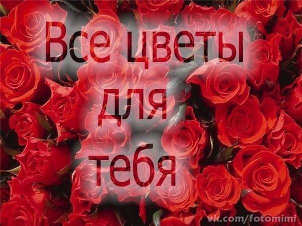 Все цветы...