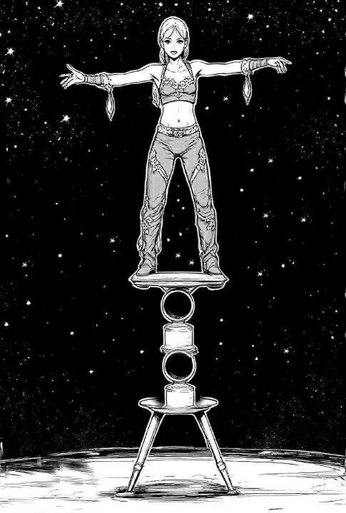 Еквілібристка мандрівного цирку