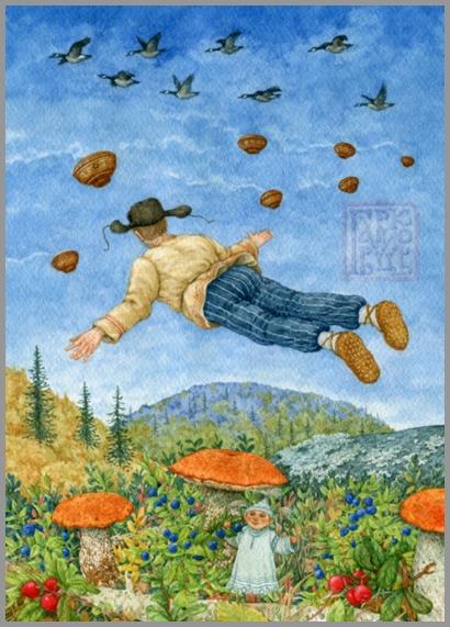 СКАЗ ПРО ВАСИЛИЯ БЛАЖНОГО И ВОЛШЕБНУЮ КЛЮКВУ